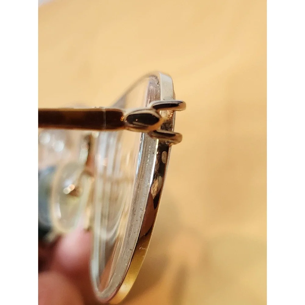 Vintage Tura‎ MOD 724 DAM Gold Cat Eye Eyeglass Frame 56-15 Japan 140mm